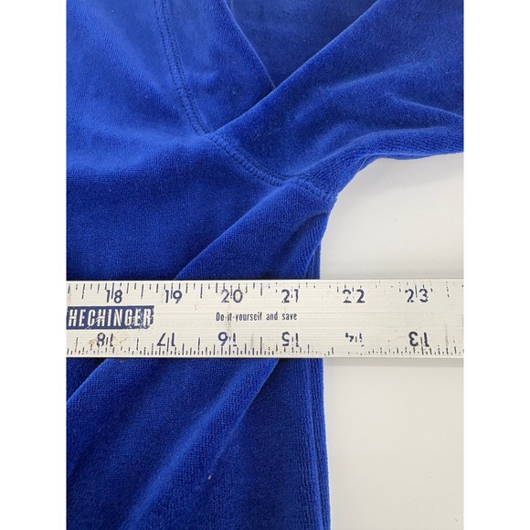 BonWorth Royal Blue Corduroy Full Zip Jacket Women's Medium Collared - Picture 5 of 7